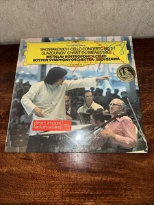 ROSTROPVICH Shostakovich Cello Concerto 2 DG LP 2530 653 vintage SEALED - Picture 1 of 3