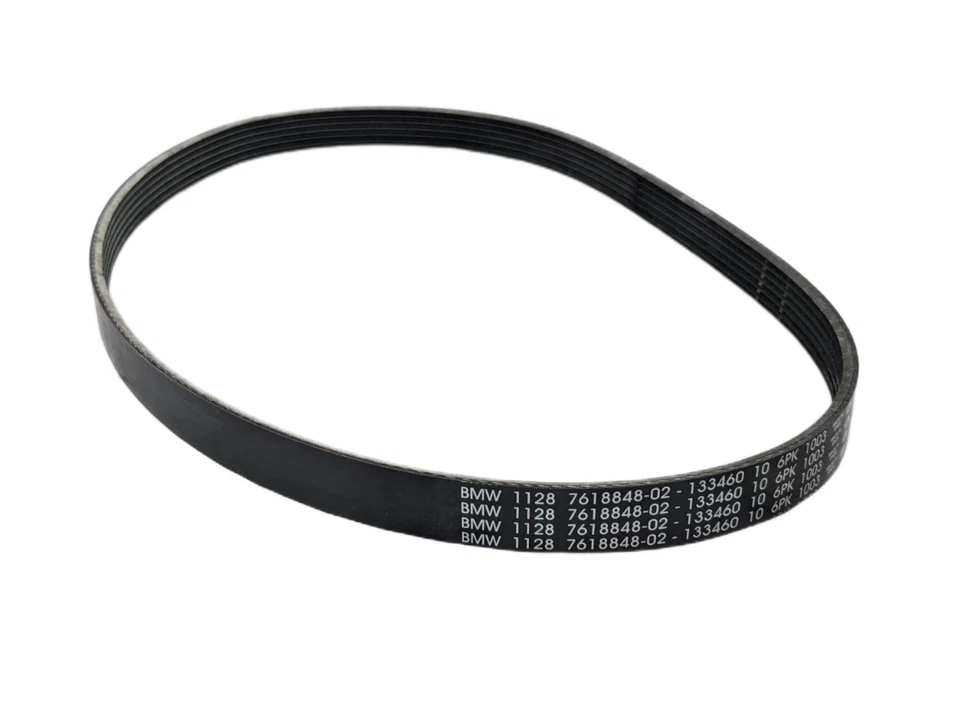 BMW 11287618848 OEM Accessory Drive Belt for 320i, 328i, 528i, X3, Z4 Models - Image 1 of 1