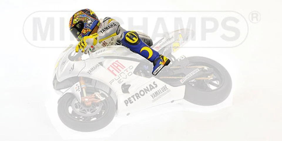Minichamps 312090146 FIGURINE VALENTINO ROSSI GP ESTORIL MOTOGP 2009 model 1:12 - Image 1 of 1