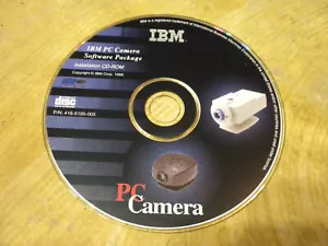 Vintage 1999 IBM PC Camera Software Package Installation CD-ROM CD Disc - Picture 1 of 1