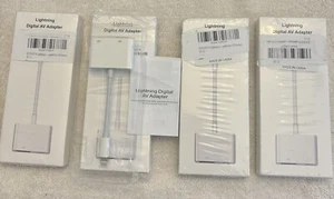 (4) X Lightning Digital A/V Adapter 3 Sealed 1 Open!! - Picture 1 of 2