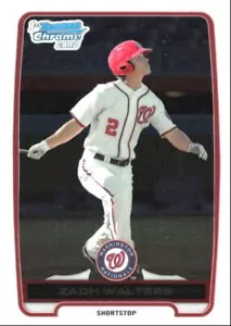 2012 Bowman Chrome Prospects Zach Walters Washington Nationals #BCP41 - Picture 1 of 2