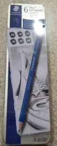 Staedtler Mars Lumograph Black Pencils (8B 7B 6B 4B 2B HB ) Tin Of 6 - Picture 1 of 2