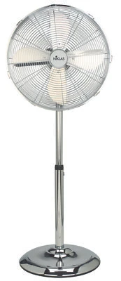 VENTILATORE NIKLAS NEWAGE CRHOME A PIANTANA 50W - Immagine 1 di 2