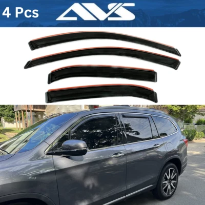 AVS Vent Visors Window Deflectors Rain Guards For Honda Pilot 2016-2022 Foto 1 de 4