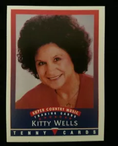 1992 TENNY Super Country Music Trading Cards ~ KITTY WELLS ~ NM/MT - Picture 1 of 3
