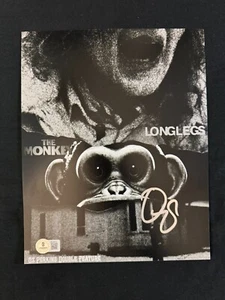 Osgood Perkins signed Longlegs/The Monkey custom 8x10 photo W/ Beckett COA - Picture 1 of 2