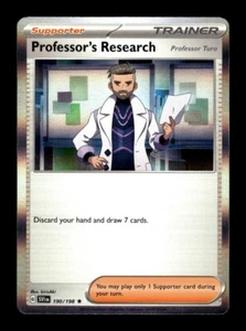 Pokemon Scarlet & Violet Professor's Research Holo #190/198 - Picture 1 of 1
