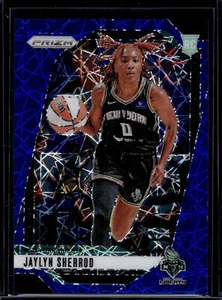 2024 Panini Prizm WNBA Jaylyn Sherrod #33 RC Rookie Blue Velocity Prizm - Picture 1 of 2