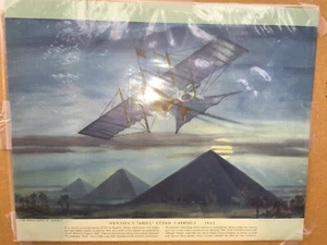 Henson's  "Ariel " Steam Carriage 1842 - Picture 1 of 3