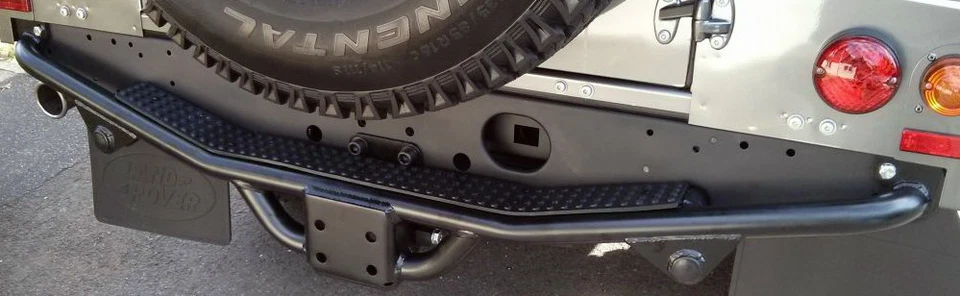 Parachoques trasero OE Euro Spec para Land Rover Defender 110 NUEVO nuevo Foto 1 de 1