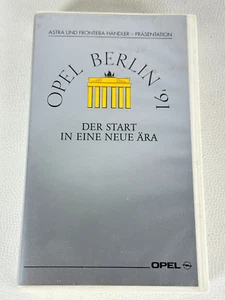Adam Opel Ag Astra &frontera Dealer Presentation Berlin '91 VHS Video Cassette - Bild 1 von 3