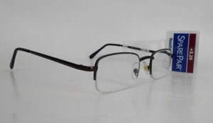 READING GLASSES SPARE PAIR "HARRISON" BROWN - Picture 1 of 3