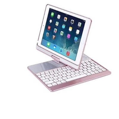 Proslife iPad Keyboard Case, 360 Degree Rotatable Cover & Wireless Keyboard H1 - Image 1 of 4