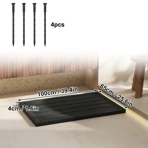 Bodenelement Bodenplatte für Solardusche Pool Gartendusche Solardusche Outdoor - Zdjęcie 1 z 12