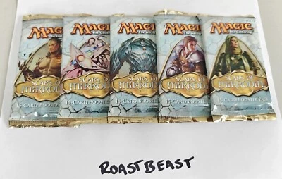 1x Magic The Gathering - Scars of Mirrodin Booster Pack NEW Factory Sealed - Image 1 of 2