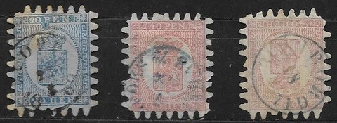 FINLAND LOT Sc 9 and 10x2 USED FVF Cover