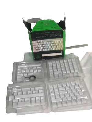 Razer PBT KEYCAP Mercury White-US Gaming Key Cap Mechanical Keyboard Exchange Wh - Image 1 of 3