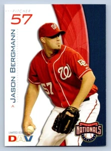 Jason Bergmann 2009 DAV Disabled American Veterans SGA Washington Nationals - Picture 1 of 2