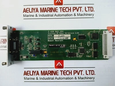 BOSCH REXROTH 0 608 830 165 Profibus Smpdp Dp Module, Ver. 2.00 - Image 1 of 4