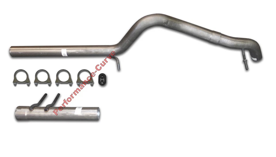 07 - 17 Jeep Wrangler JK CatBack Performance Exhaust Pipe Kit - No Muffler - Image 1 of 1