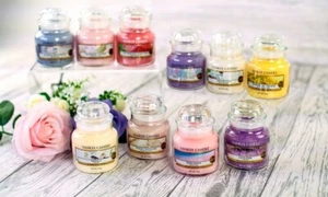 YANKEE CANDLE Candela Profumata Giara Piccola 25/40 ore 104gr Fragranze Varie - Foto 1 di 13