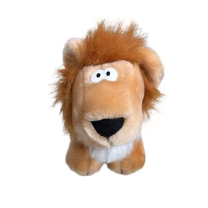 "De colección SQUEEZEMS 12"" LEONARD LEON Peluche Animal 1987 Ronronea Sonido Fundamental También" - Imagen 1 de 5