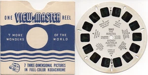 View-Master 3D Bildscheibe Nr. 5005: The Beaches (Sydney, Australia) - Bild 1 von 1