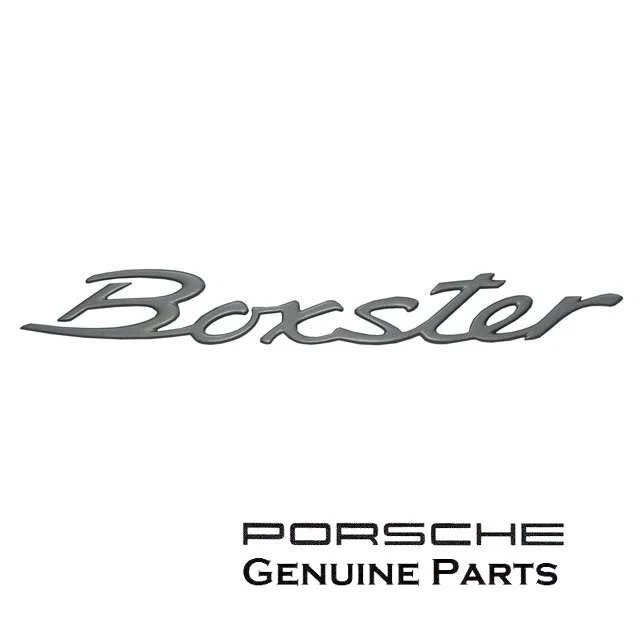 Emblema trasero Porsche 986 Boxster S "Boxster" (acabado titanio) 986559237019A4 Foto 1 de 1