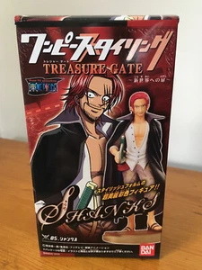 One Piece Styling Collection Porta del Tesoro Gate Capelli Rossi Shanks Figura in Plastica - Foto 1 di 8