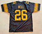 Maillot personnalisé autographié Leveon Bell #26 Pittsburgh Steelers NFL XL