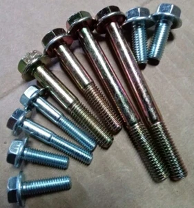 91-98 240sx Ka24de Upper Timing Cover Bolts Screws Fits Nissan - Picture 1 of 1