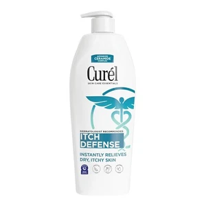 Curel Itch Defense Calming Body-Lotion Moisturizer for Dry,Itchy Skin Body 13 Oz - Picture 1 of 10
