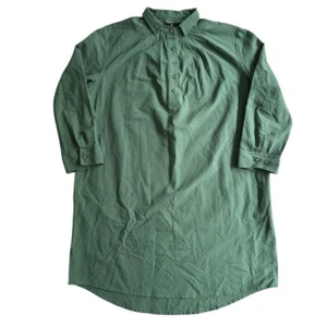 Tuckernuck Pomander Place Polly Camicia Verde Mini Abito Medium M Estate Preppy - Foto 1 di 10