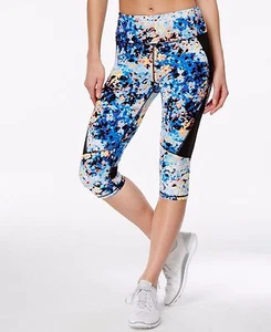 Neu Calvin Klein Performance hochtaillierte Capri-Leggings für Damen kurz geschnitten PF6P0821 - Bild 1 von 4