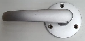 Preowned Regency Brushed Steel Door Handle UE392 12cm long 6.2cm wide 5cm Deep - Picture 1 of 6