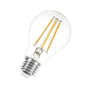 LHW-Licht LED-Leuchtmittel Birne A60 6W = 60W 806 Lumen E27 klar 2700K warmweiß - Bild 1 von 1