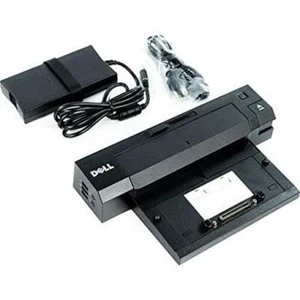 Dell PR02X PRO2X E-Series E-Port Plus Replicator Dock with 130W AC USB 2.0 NEW - Bild 1 von 2