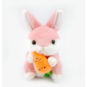 BUNNY POP Pink Rabbit Plush Doll 25 cm Korea Toy - Picture 1 of 5