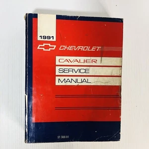 1991 Chevy Cavalier Service Repair Shop Manual Chevrolet ST 366-91 - Picture 1 of 11