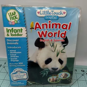 LeapFrog Baby Animal World Inglés y Español Little Touch LeapPad Juego Infantil - Imagen 1 de 4