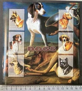 Turkmenistán 2001 perros de caza gran formato m/hoja montada sin montar o nunca montada - Imagen 1 de 1