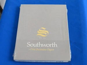 Southworth feines Geschäftspapier 4 Sterne 25 % Baumwolle uni 100 Blatt 9 ln versiegelt - Bild 1 von 3