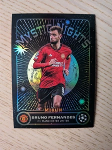Bruno Fernandes Mystic Nights Topps Merlin 24 25 Football Card Man United - Bild 1 von 1