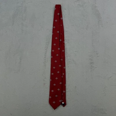 Ralph Marlin 领带男式红色世界上最伟大的爸爸领带聚酯纤维美国制造 — 第 1/4 张图片