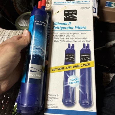 One (1) Kenmore Ultimate II Blue Refrigerator Filter - New Open Box - Image 1 of 2