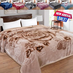 Wendedecke 2-lagig schwer super weich warm Luxus Bettüberwurf King Size - Bild 1 von 26