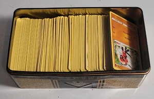 Lot of 329 Pokemon Cards in a Tin - Picture 1 of 4