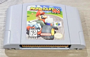 Mario Kart 64 (Nintendo 64, 1997) N64 Cartridge Only Authentic Tested FREE SHIP - Picture 1 of 3