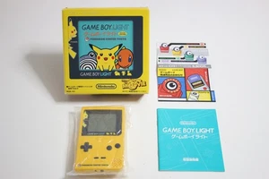 Nintendo Game Boy Light Pikachu Yellow Console Poekmon Center Limited MGB-101 - Picture 1 of 23